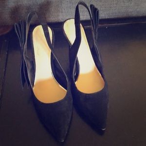 Jessica Simpson  black suede